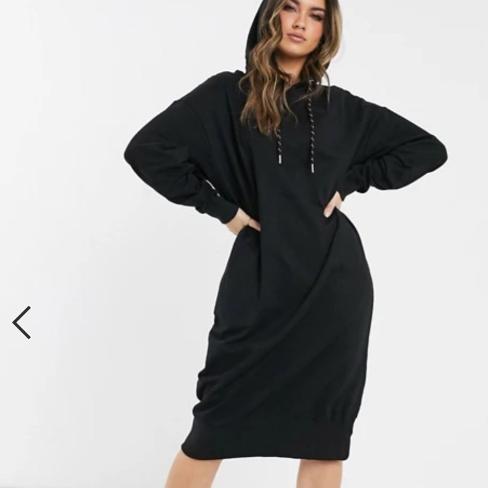 Oversize Sweatshirt Dress with pockets